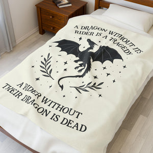 Fourth Wing Book Gift, Book Lover Gift, Fourth Wing Reader Present, Cozy Blanket for Bookworms, ACOTAR Merchandise