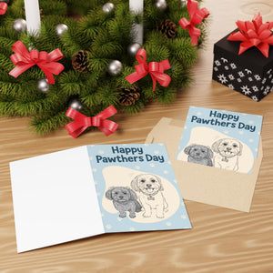 Happy Pawthers Day Card, Best Dog Dad Fathers Day Card, Cute Happy Pawther's Day Gift, From Dog, Dogfather Father's Day Card, Doggy Daddy