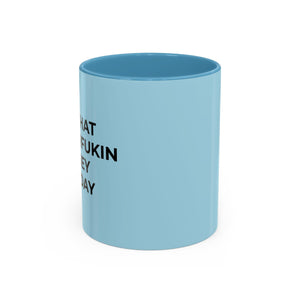 Baddie, Funny Money Monday Accent Coffee Mug (11, 15oz), Unique Office Decor, Sarcastic Gift, Coworker Present, Motivational Mug