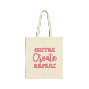 Coffee Business Owner Cotton Canvas Tote Bag, Eco-Friendly Shopper, Gift for Entrepreneurs, Market Bag, Personalized Tote, Shop Small
