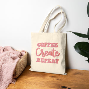 Coffee Business Owner Cotton Canvas Tote Bag, Eco-Friendly Shopper, Gift for Entrepreneurs, Market Bag, Personalized Tote, Shop Small