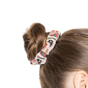 Charming Scrunchie - Cute Hair Accessory, Gift for Her, Fashionable Hair Tie, Festive Hairstyle, Everyday Wear