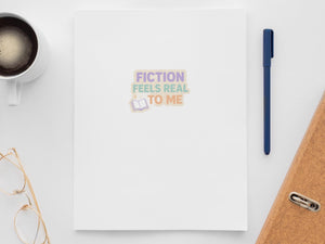 Fiction Feels Real Bookish Stickers, Cute Bookish, In My Bookish Era, Reading Gifts for Her, Bookworm, Fantasy, Smut