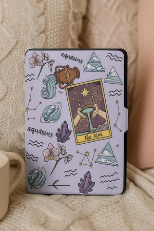 Horoscope Bookish Kindle Cover Case Paperwhite 10, 11, 12th, 5, 6, 7th Case, Kindle 2024, E-reader Protective Case, Tarot Astrology