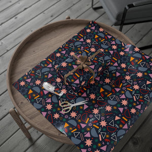 Colorful Party Birthday Wrapping Paper, Festive Gift Wrap for Birthdays, Holidays, Celebrations, Party Supplies, Unique Gift