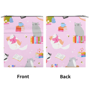 Custom Handmade Fabric Book or Sleeve Cover Protector with Zipper Fabric Book or Sleeve PDF sewing pattern, protective padded