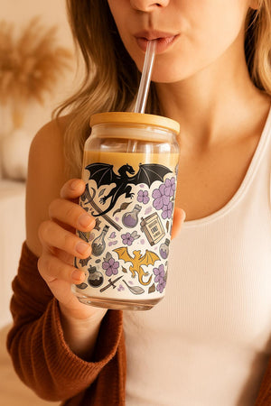 Fourth Wing Double-side Tumbler, Basgiath War College Cup, Dragon Rider Cup,Xaden Riorson,Riders Quadrant,Fantasy reader,Bookish Gift Idea