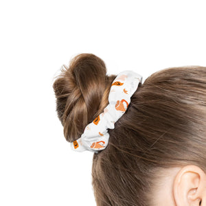 Halloween Scrunchie, Cute Hair Accessory, Festive Hair Tie, Seasonal Gift, Fall Fashion, Trick or Treat Style