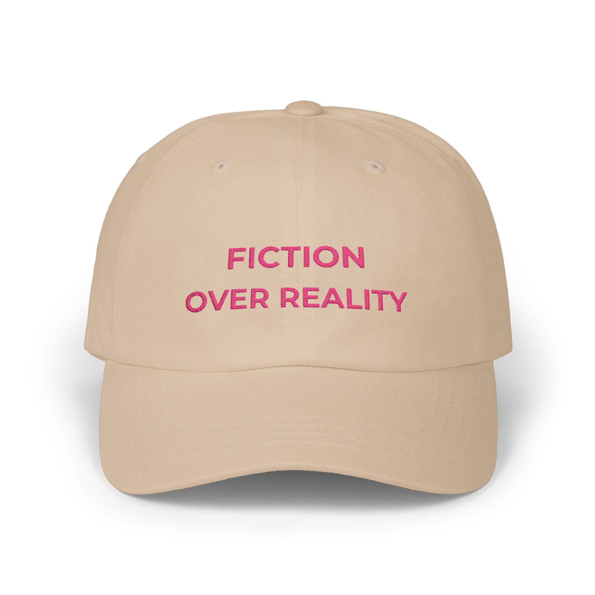 Bookish Fantasy Cap, Cute Reading Hat, Fiction Over Reality, Reading Gifts for Her, Bookworm Accessories, Smut Cap, In My Bookish Era