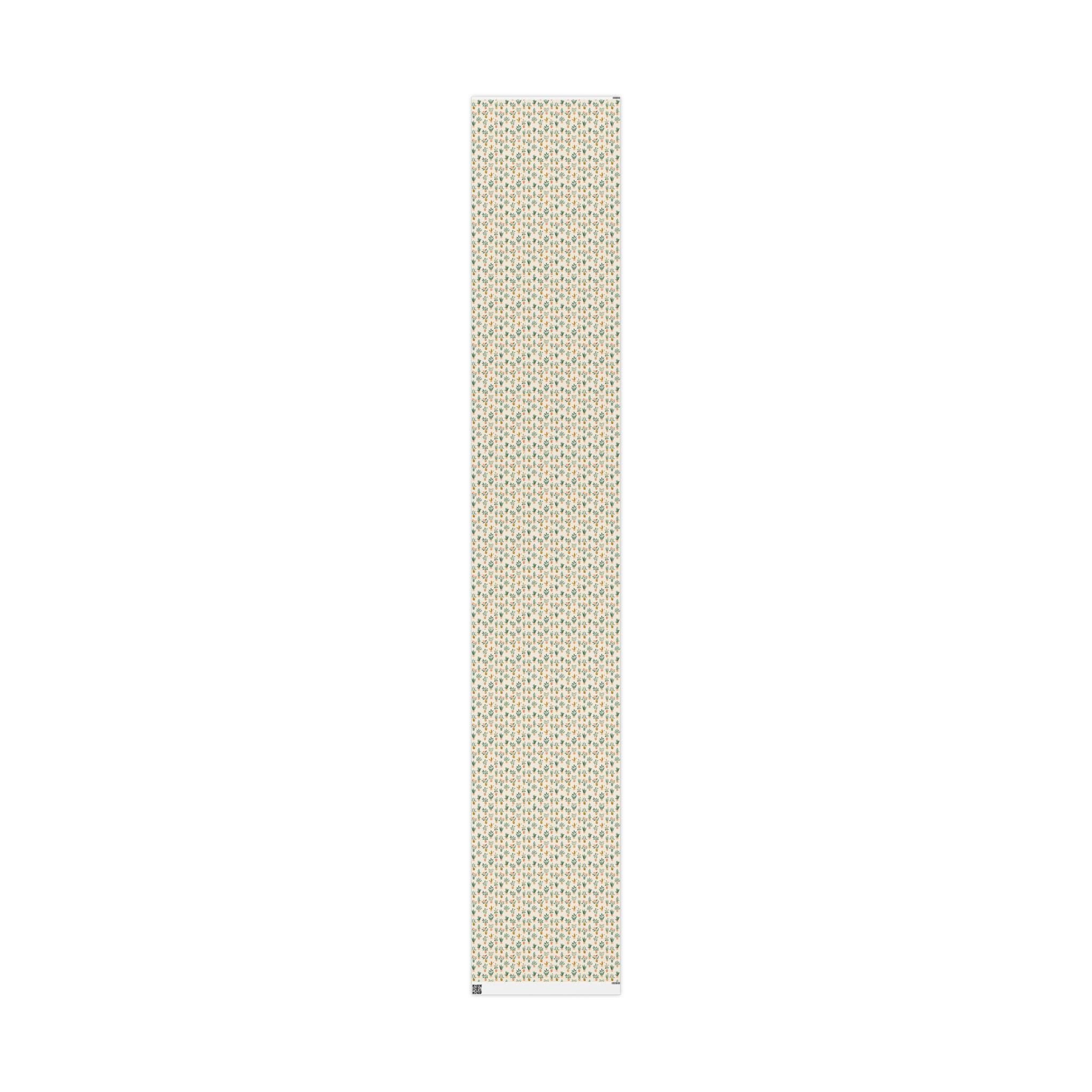 Plant Lover Floral Wrapping Paper, Eco-Friendly Succulent Gift Wrap for Birthday, Wedding, Holiday, Multi-Purpose Decorative Paper