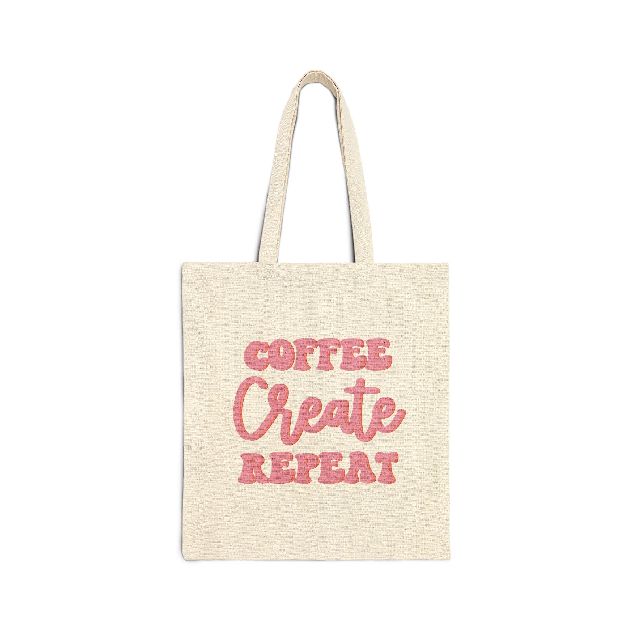Coffee Business Owner Cotton Canvas Tote Bag, Eco-Friendly Shopper, Gift for Entrepreneurs, Market Bag, Personalized Tote, Shop Small