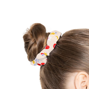 Colorful Teacher Scrunchie, School Hair Accessory, Patterned Ponytail Holder, Gift for Teen Girls, Hair Tie for Everyday Use and Parties