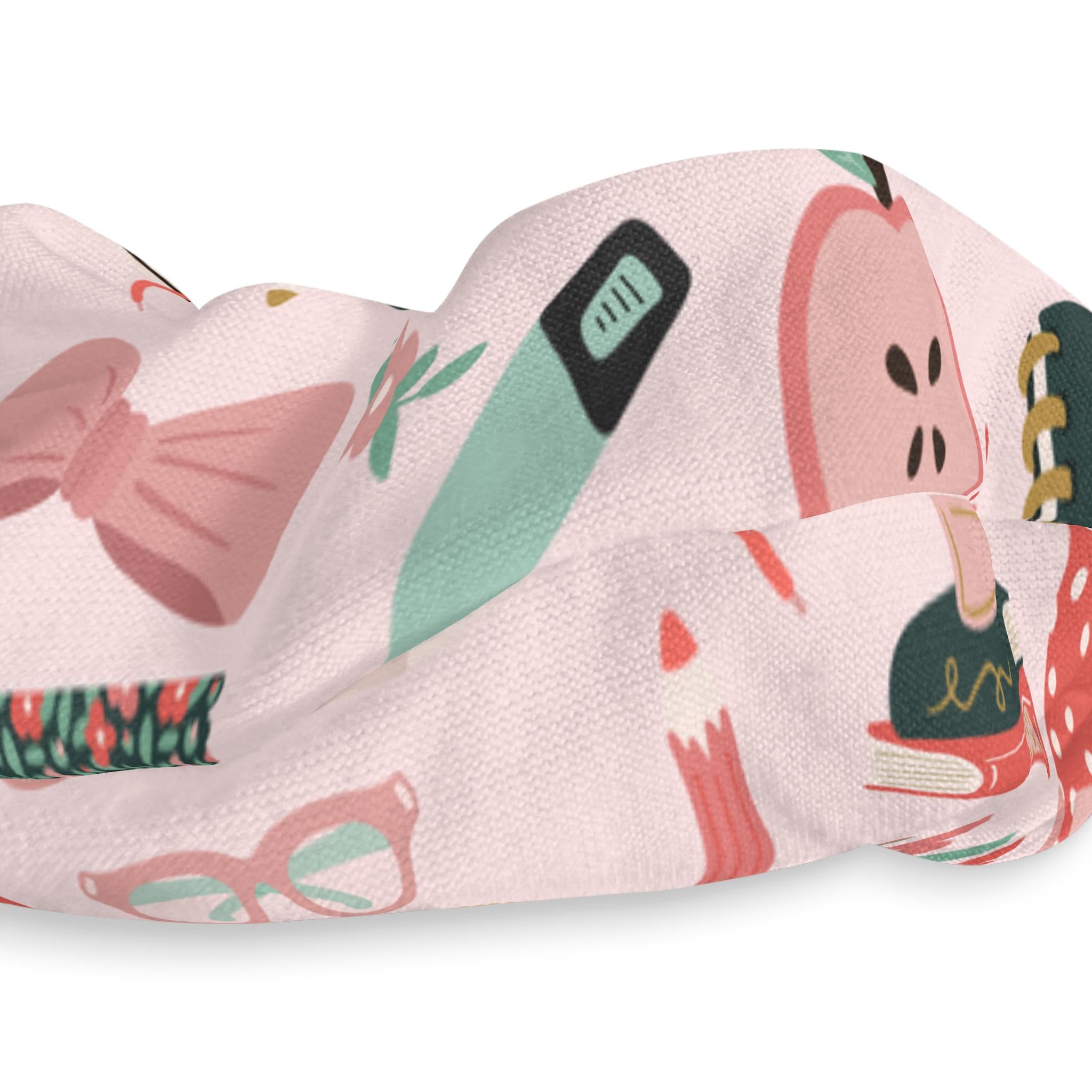 Charming Scrunchie - Cute Hair Accessory, Gift for Her, Fashionable Hair Tie, Festive Hairstyle, Everyday Wear