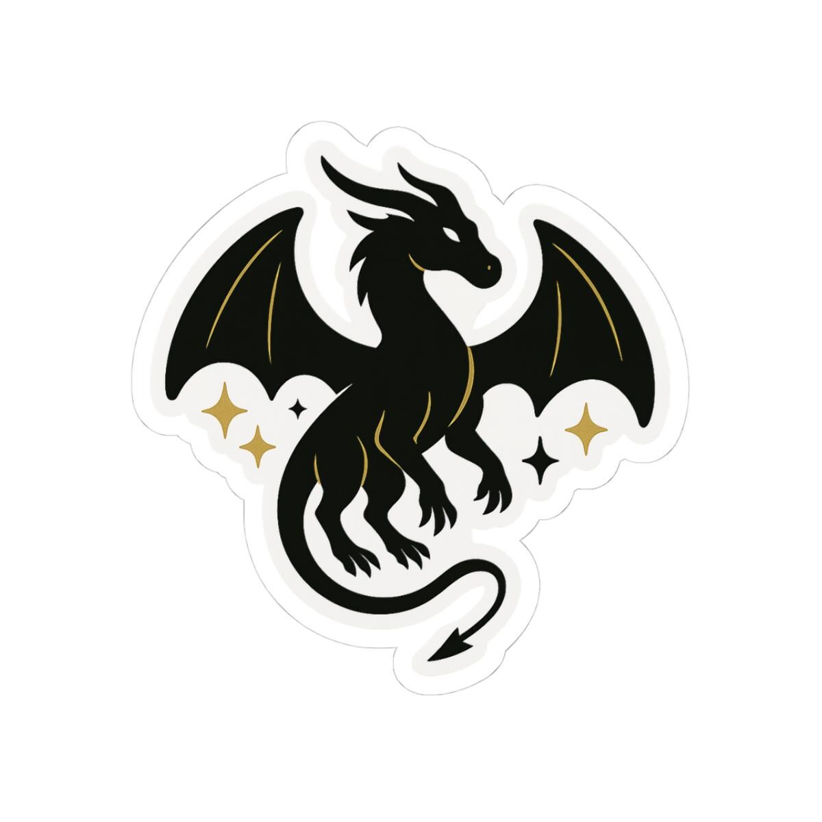 Dragon Sticker, Fourth Wing Sticker, Onyx Storm Sticker, Xayden, Violet, Basgiath War, Bookish Gift for Readers, Romantasy