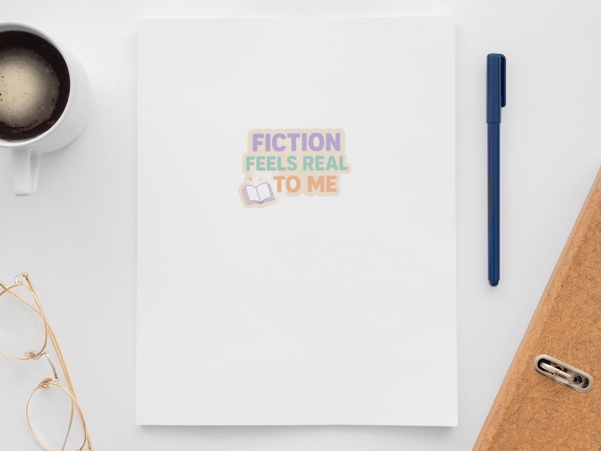 Fiction Feels Real Bookish Stickers, Cute Bookish, In My Bookish Era, Reading Gifts for Her, Bookworm, Fantasy, Smut