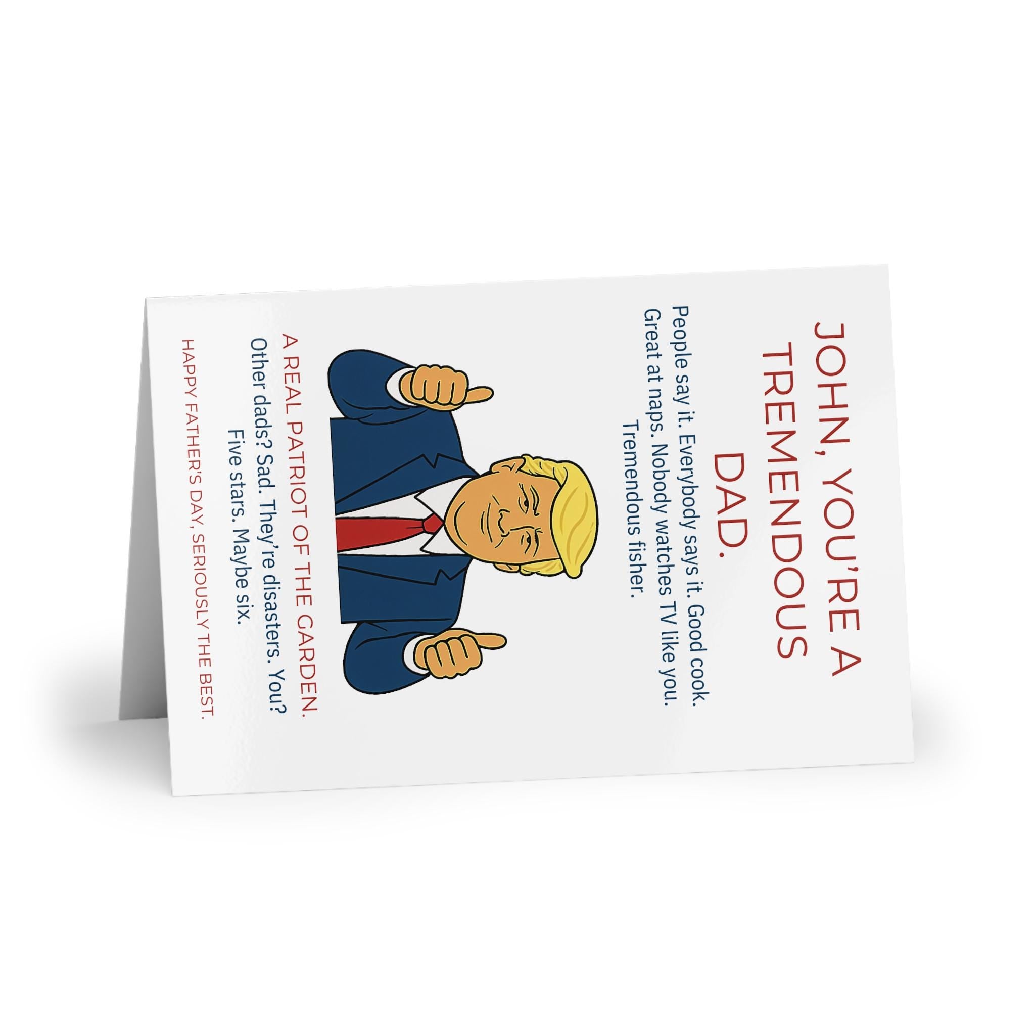 Funny President Fathers Day Card for Dad, Funny Fathers Day Card For Dad Grandad Husband , Dad Birthday, Card for Daddy Grandpa Grandfather