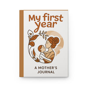 Mother's Day Journal, Personalized Motherhood Keepsake, First Mother's Day Gift, Custom Journal, Gift Idea, New Mother,