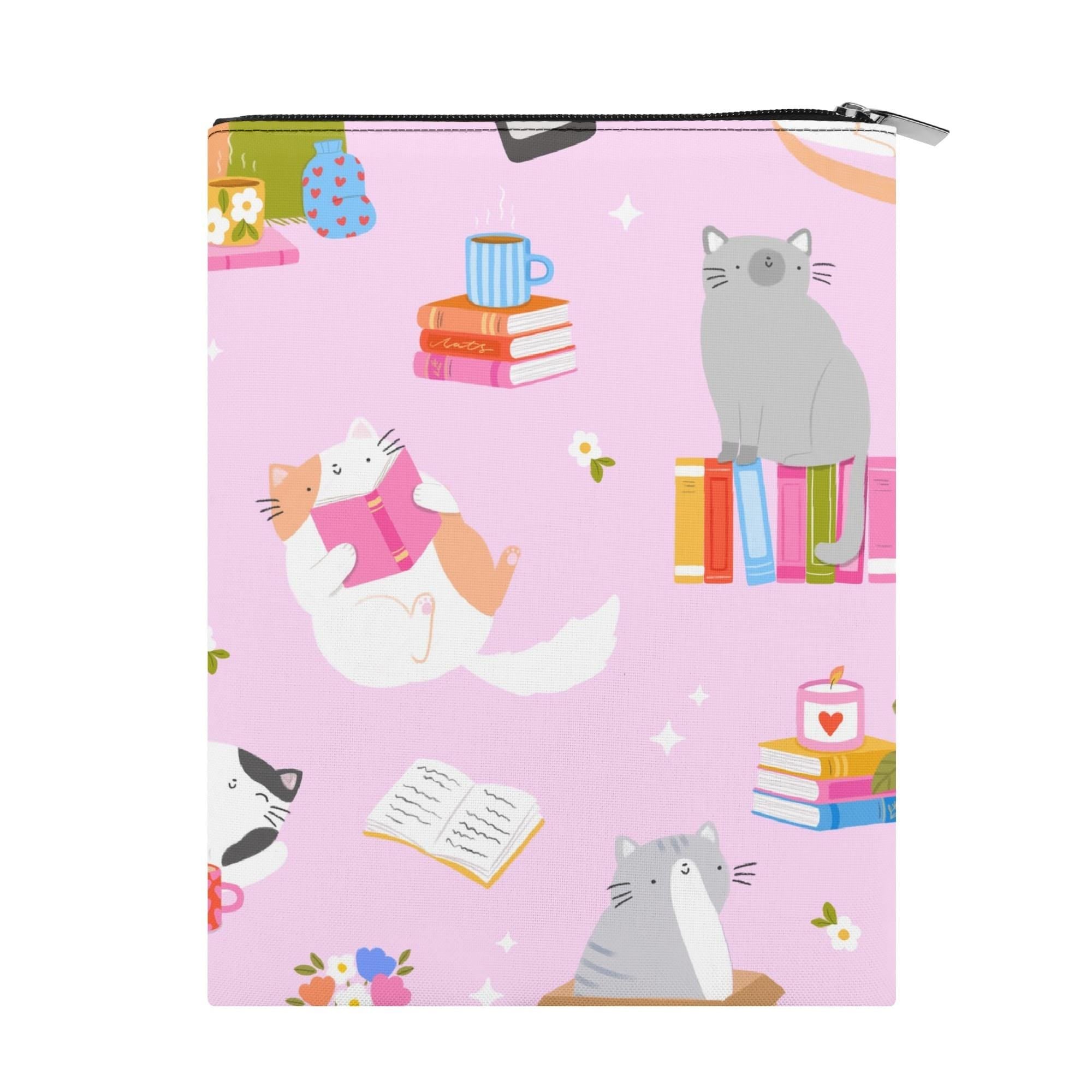 Custom Handmade Fabric Book or Sleeve Cover Protector with Zipper Fabric Book or Sleeve PDF sewing pattern, protective padded