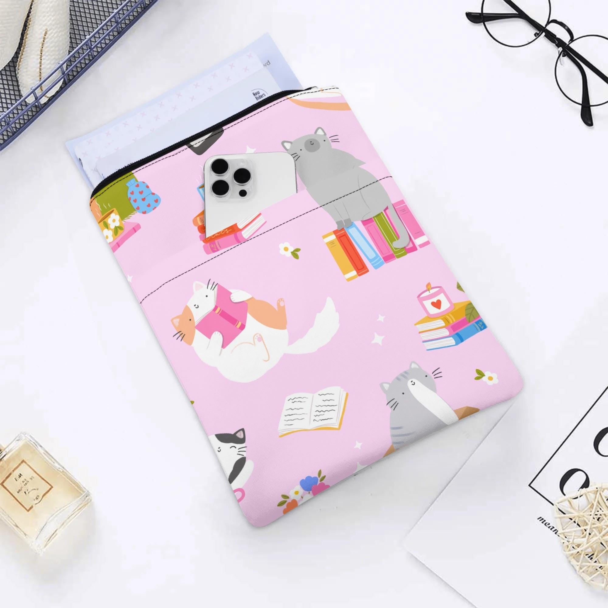 Custom Handmade Fabric Book or Sleeve Cover Protector with Zipper Fabric Book or Sleeve PDF sewing pattern, protective padded