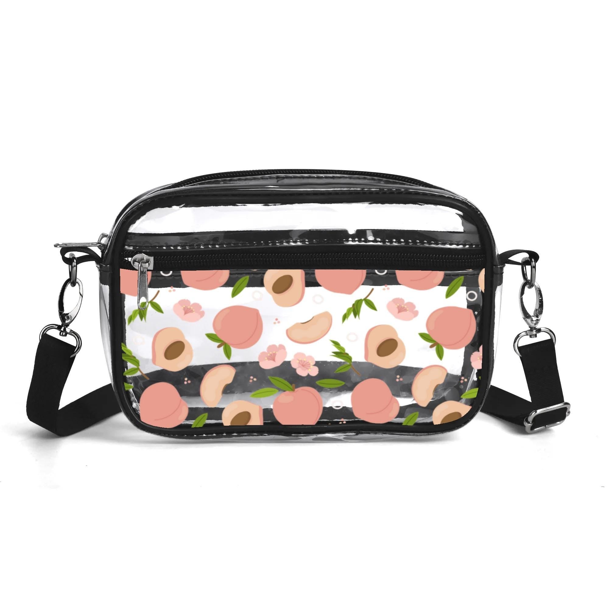 Clear Fashion Waterproof Transparent Summer Bag(Single-Sided Print)